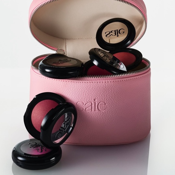 Saie Pink Mini Vanity Case - Picture 2 of 11